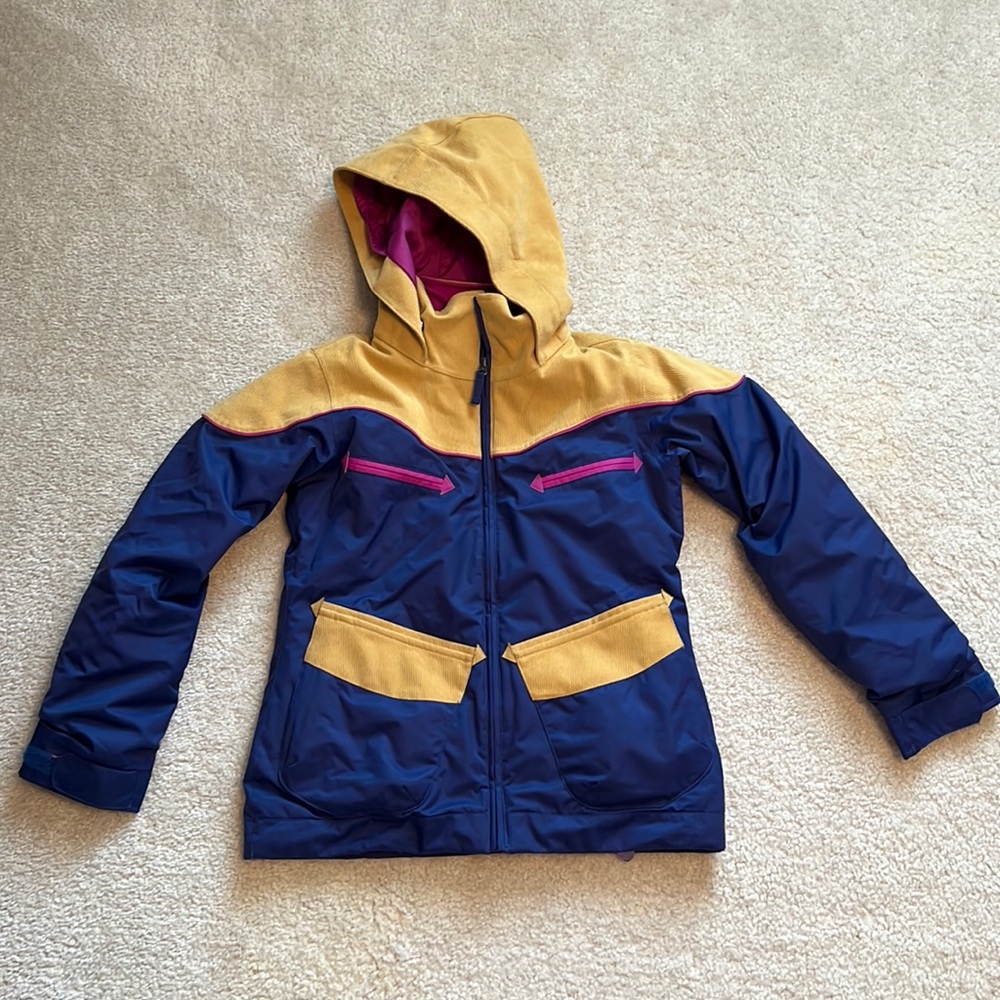 GIRLS YOUTH BURTON SNOWBOARD JACKET SIZE MEDIUM